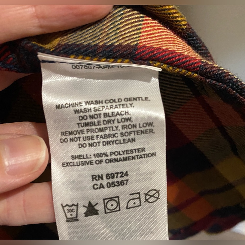 Mountain Hard Wear plaid flannel button-down long sleeve shirt - Picture 4 of 5